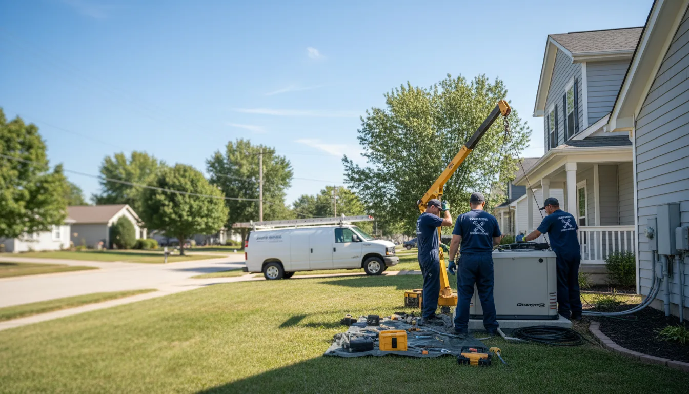 Generator Installation in Bunker Hill, IL near me